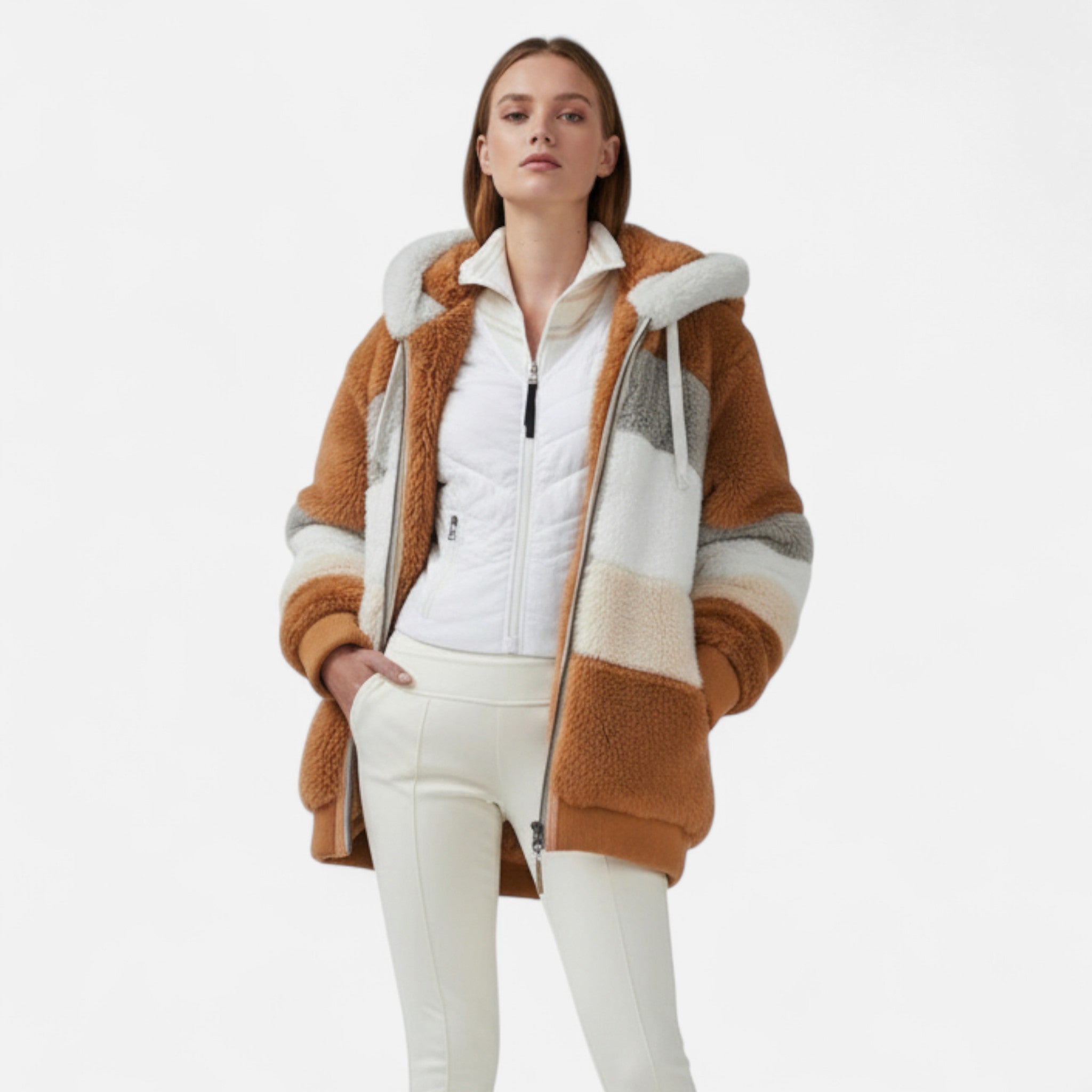 Laurior | Veste en laine pour femme, coupe ajustée