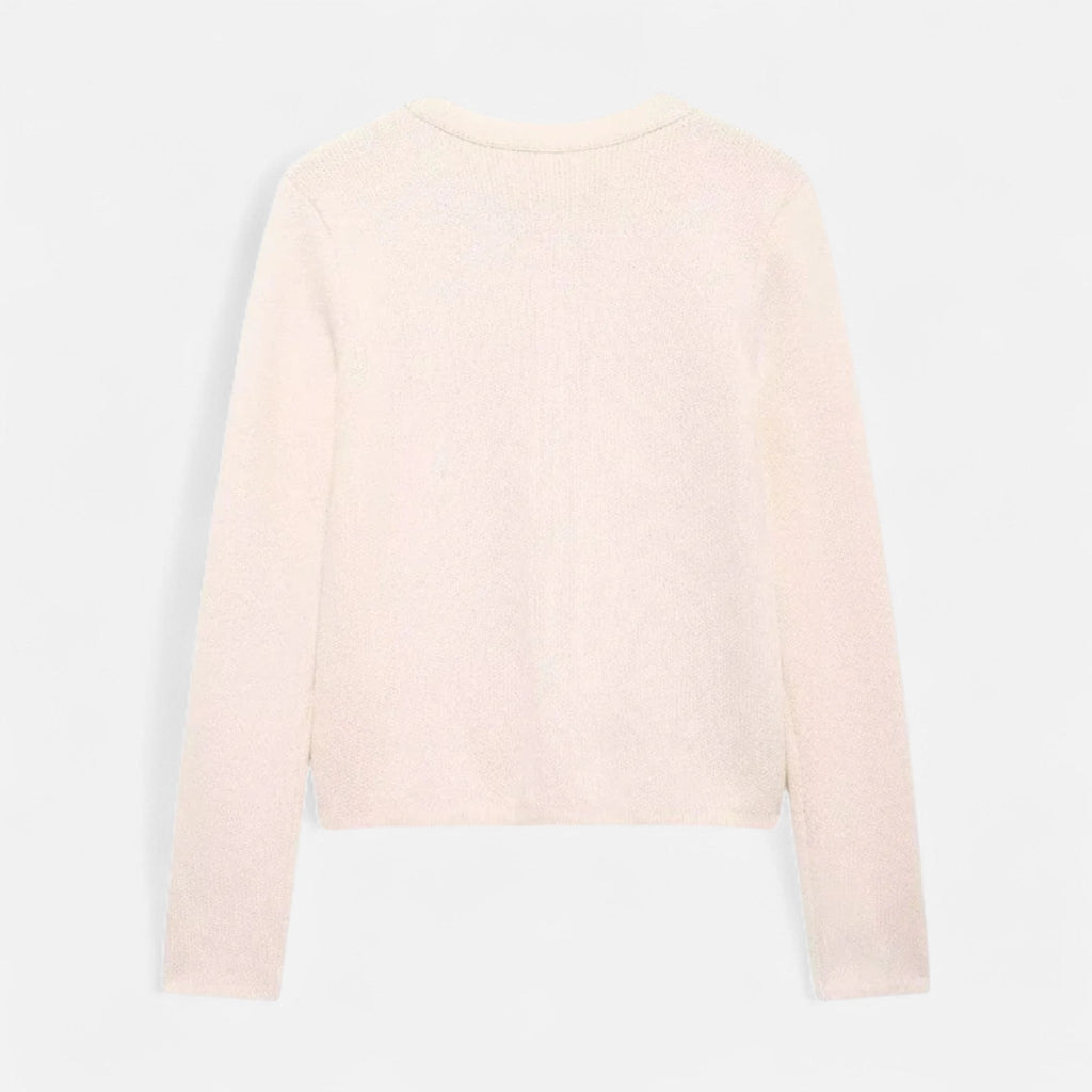 Laurior | Cardigan femme en maille douce avec boutons dorés