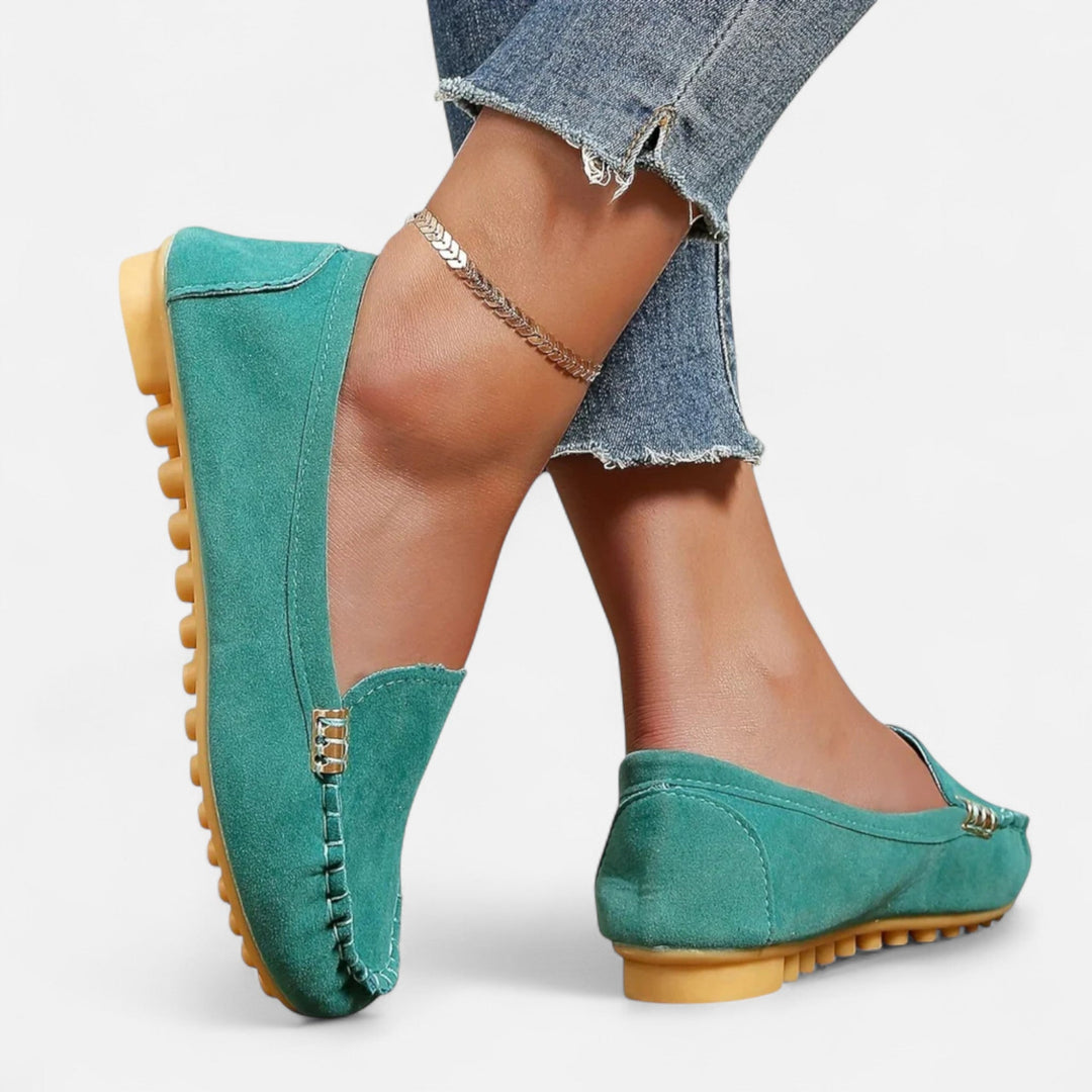 Laurior | Mocassins Femme Sans Lacets – Style Ivy Décontracté