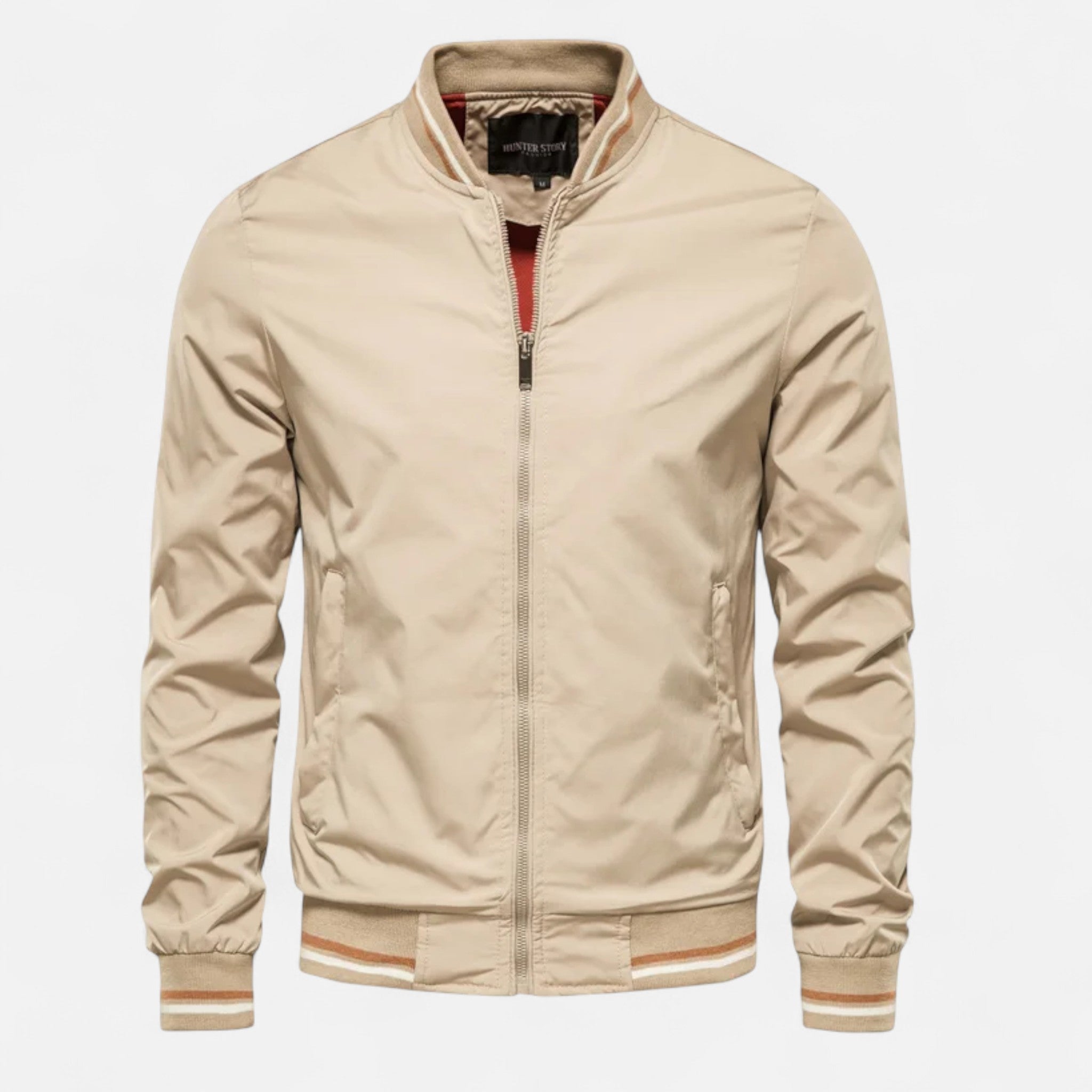 Laurior | Blouson Bomber Homme Coupe Slim Décontracté