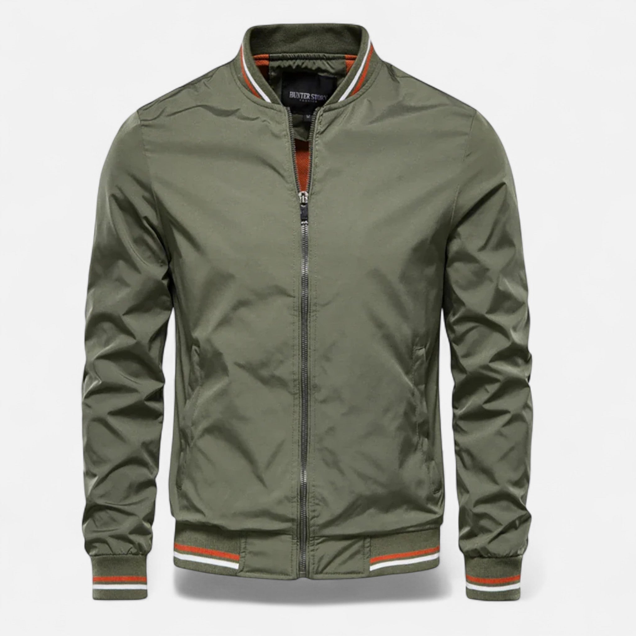 Laurior | Blouson Bomber Homme Coupe Slim Décontracté