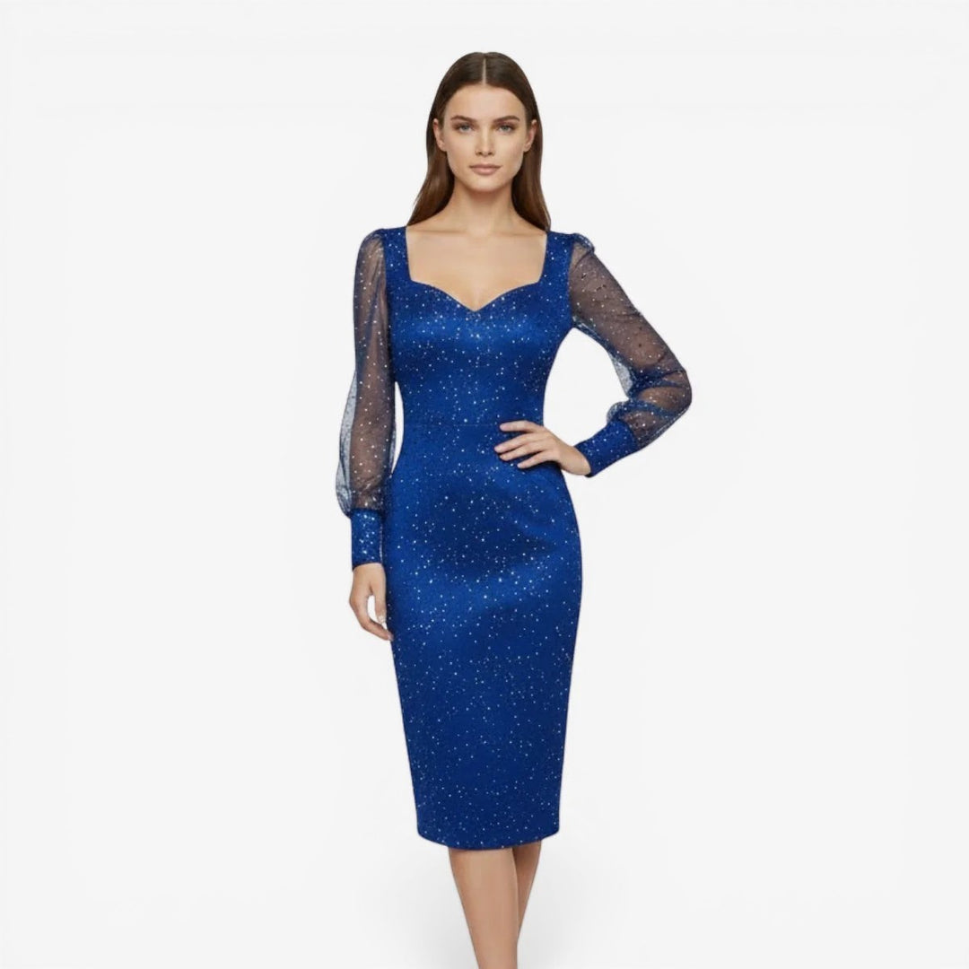 Laurior | Robe Moulante à Sequins Slim Fit pour Femme – Soirée & Gala