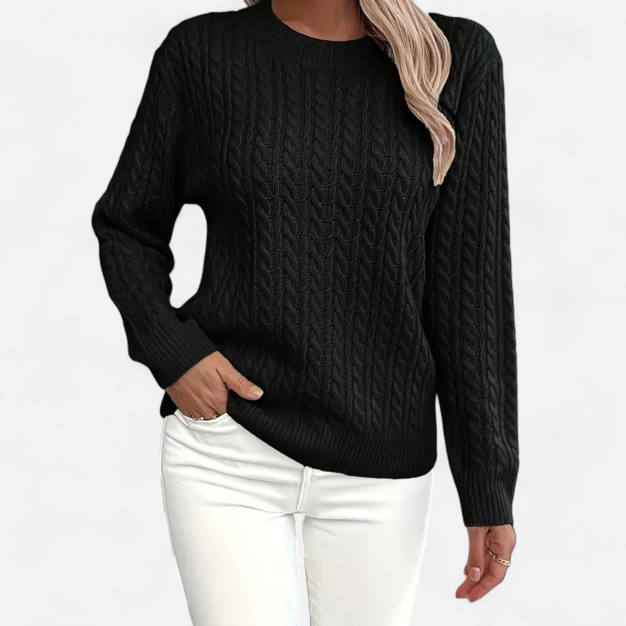 Laurior | Pull Femme Coupe Ample Décontractée