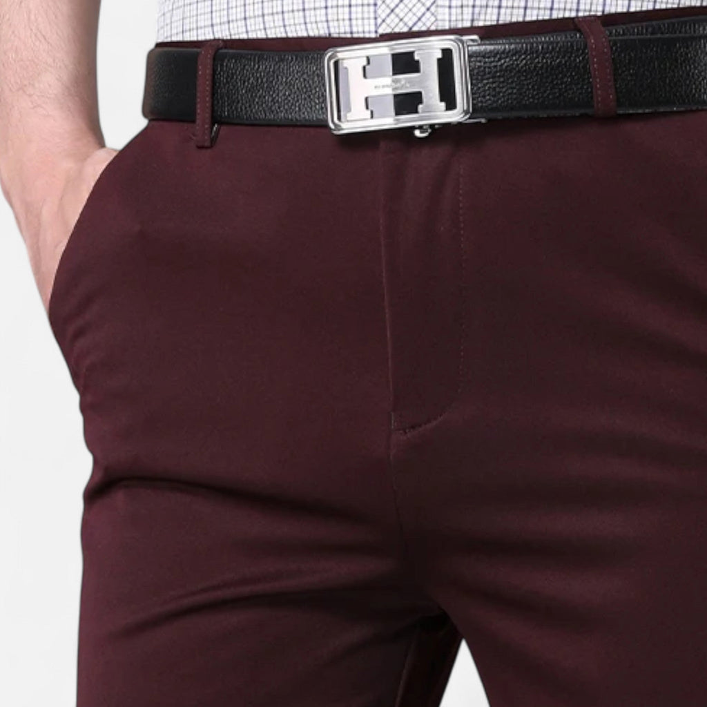 Laurior | Pantalon Homme Coupe Tailleur au Quotidien