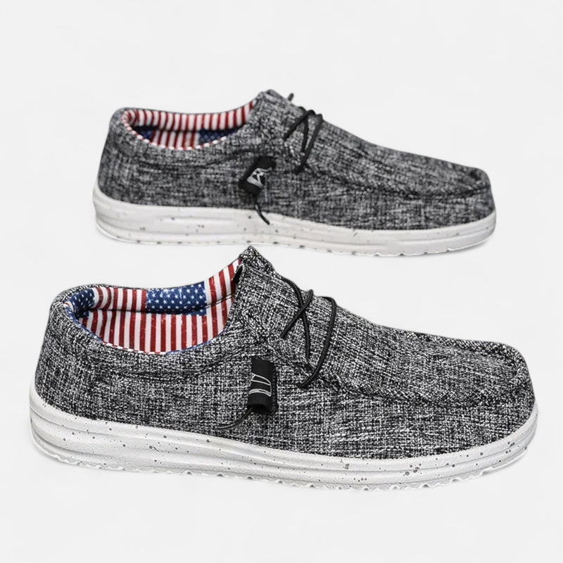 Laurior | Mocassins en Toile Canvas – Confort Estival et Esprit Liberté Homme