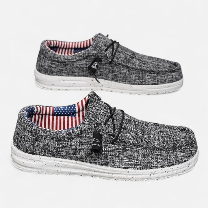 Laurior | Mocassins en Toile Canvas – Confort Estival et Esprit Liberté Homme