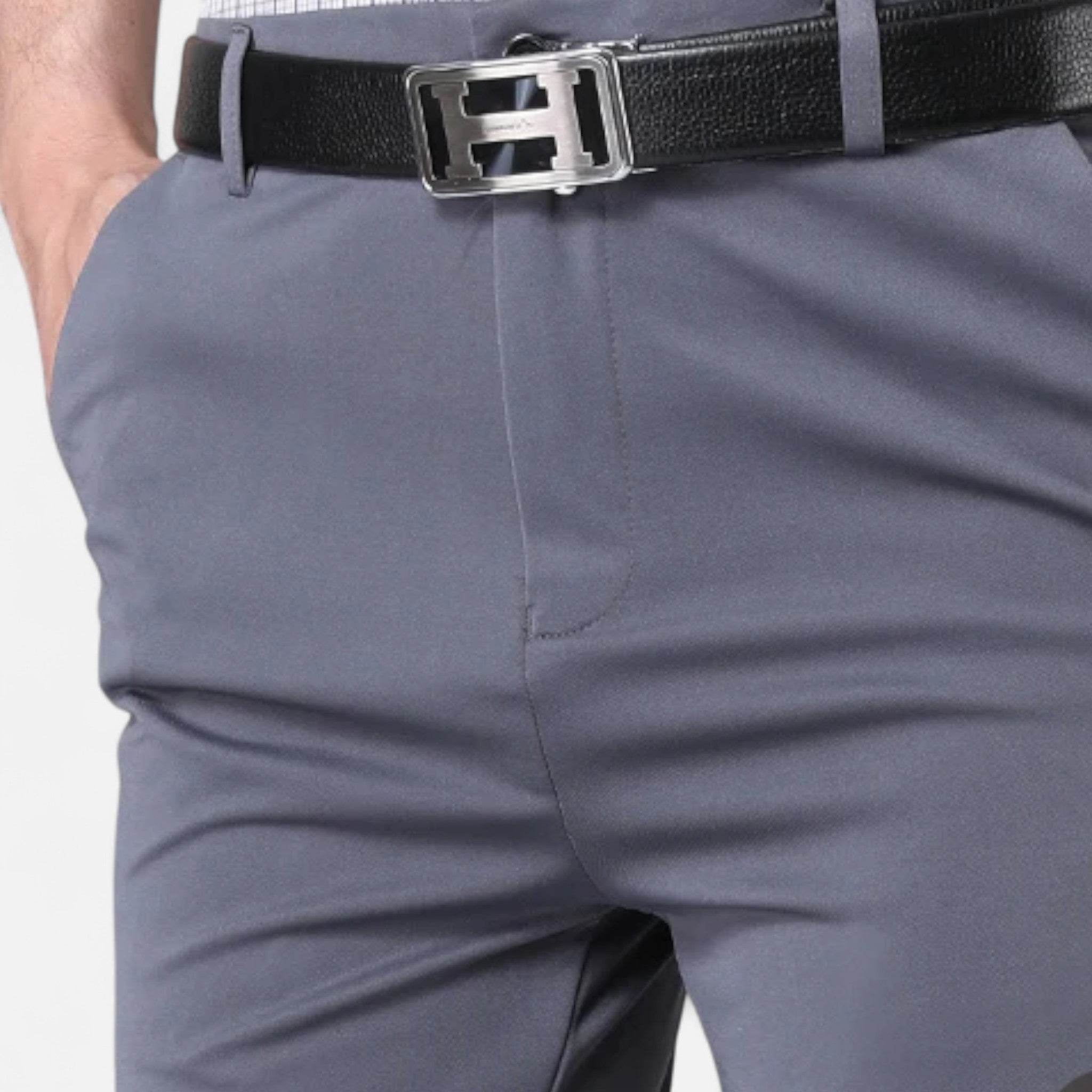 Laurior | Pantalon Homme Coupe Tailleur au Quotidien