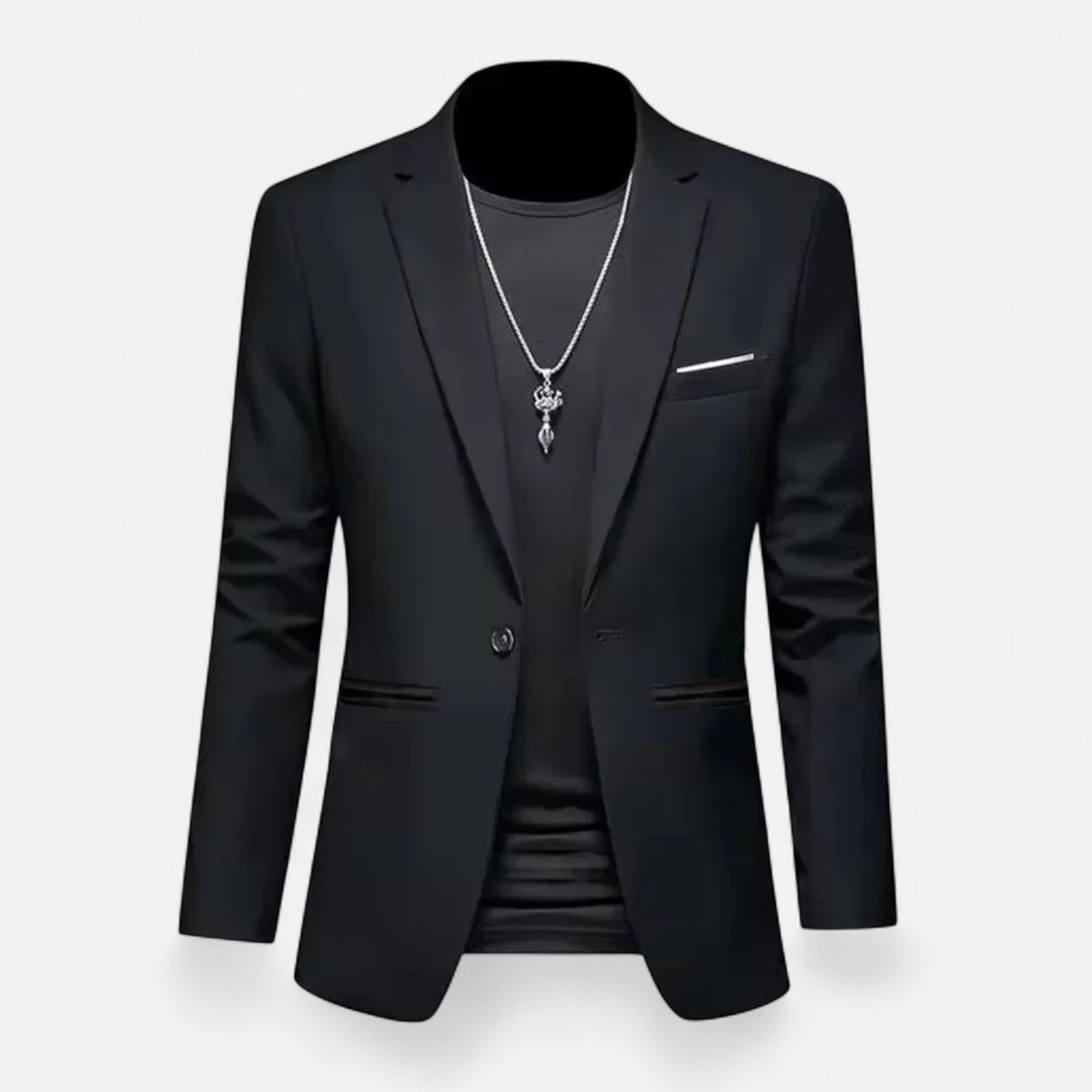 Laurior | Blazer Homme Décontracté Coupe Tailleur
