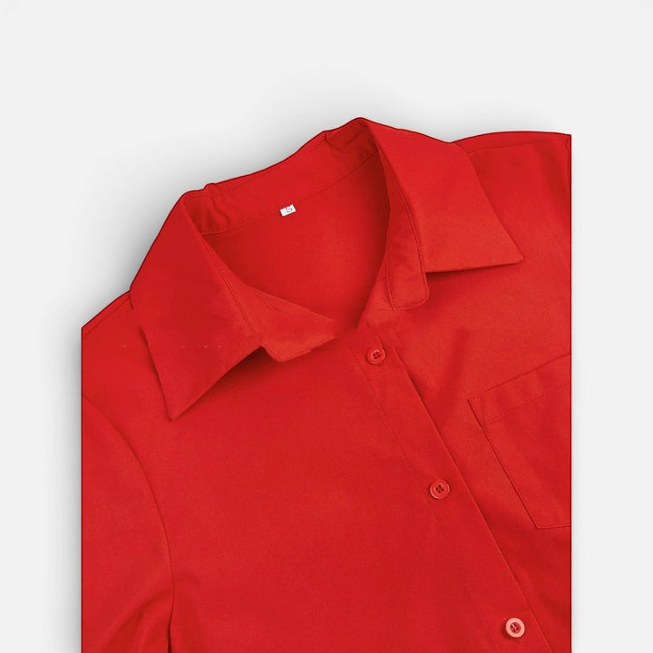 Laurior | Robe chemise longue coupe décontractée pour femme, tissu respirant, usage quotidien